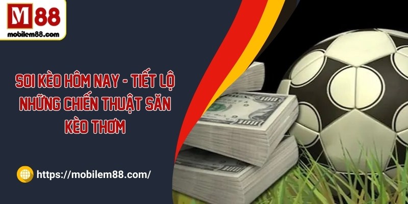 Soi kèo hôm nay - Tiết lộ những chiến thuật săn kèo thơm