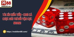 Tài xỉu kiếm tiền - Chơi cá cược giải trí đổi vận cực nhanh